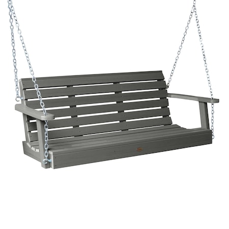 Highwood Usa 5ft Weatherly Porch Swing Outdoor Furniture for Patio, Backyard, Garden AD-PORW1-CGE